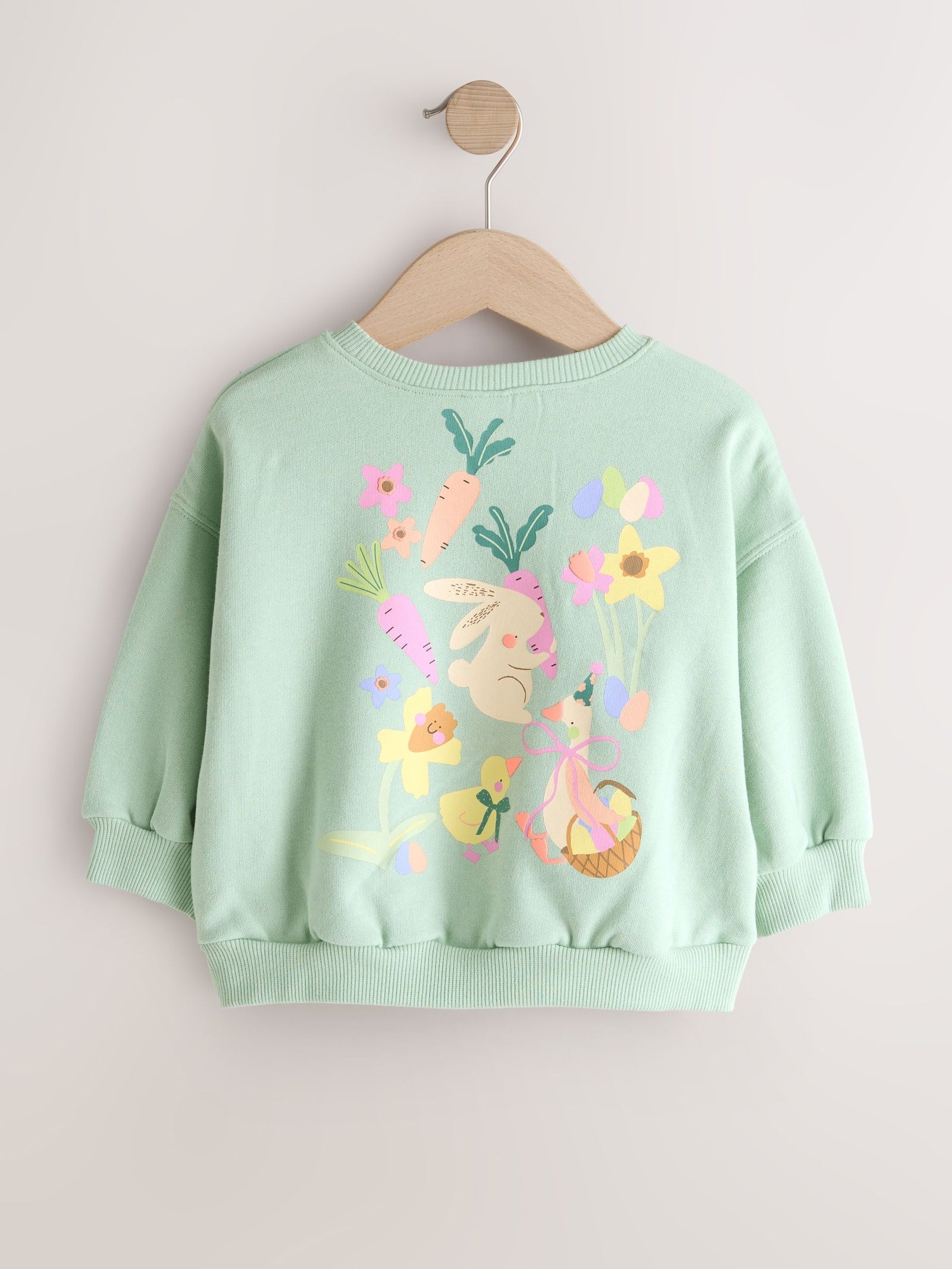 Green Easter Crew Neck Sweatshirt (3mths-7yrs)