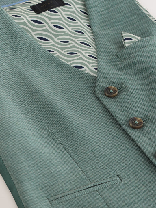 Sage Green Waistcoat (12mths-16yrs)