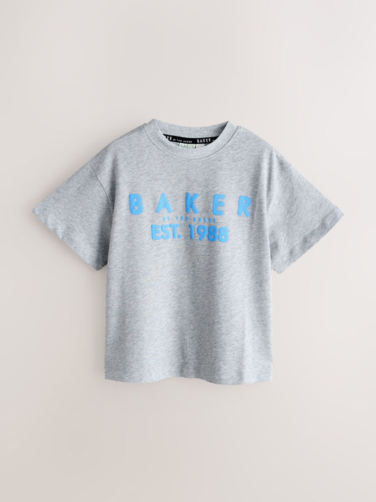 Baker by Ted Baker Graphic Print T-Shirts 5 Pack