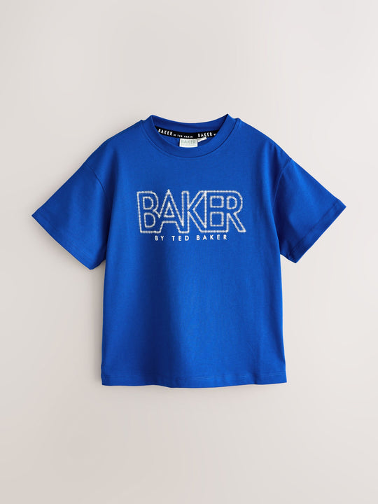 Baker by Ted Baker Graphic Print T-Shirts 5 Pack