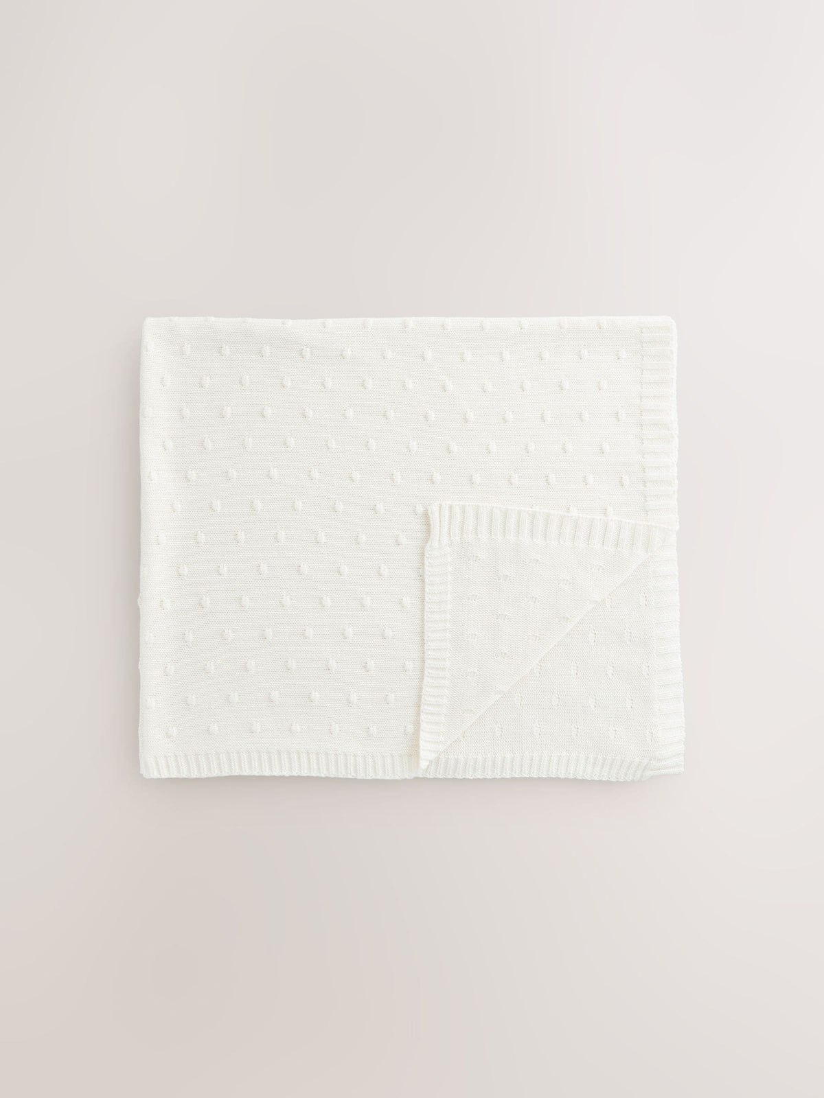 Ecru Bobble Blanket