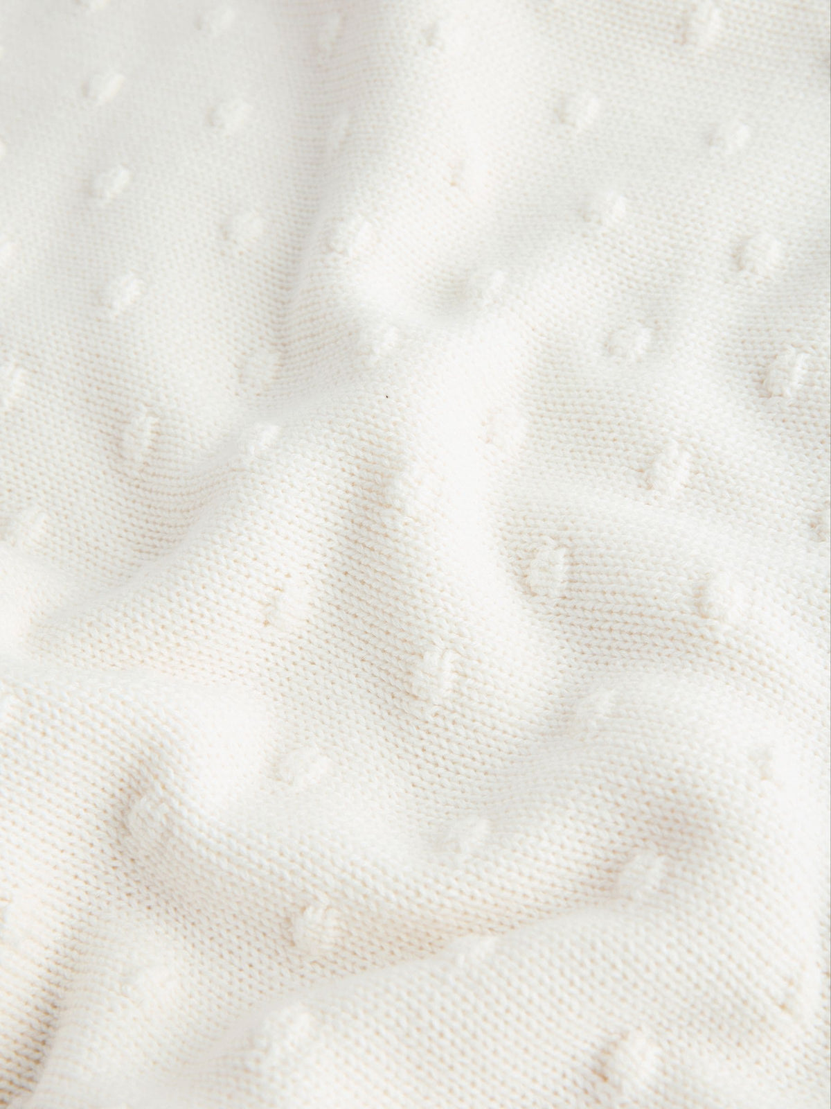 Ecru Bobble Blanket