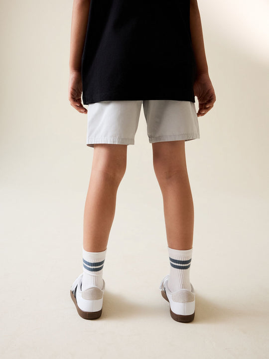 Grey Regular Fit Shorts (3-16yrs)