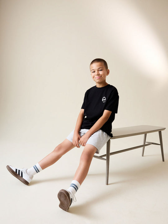 Grey Regular Fit Shorts (3-16yrs)