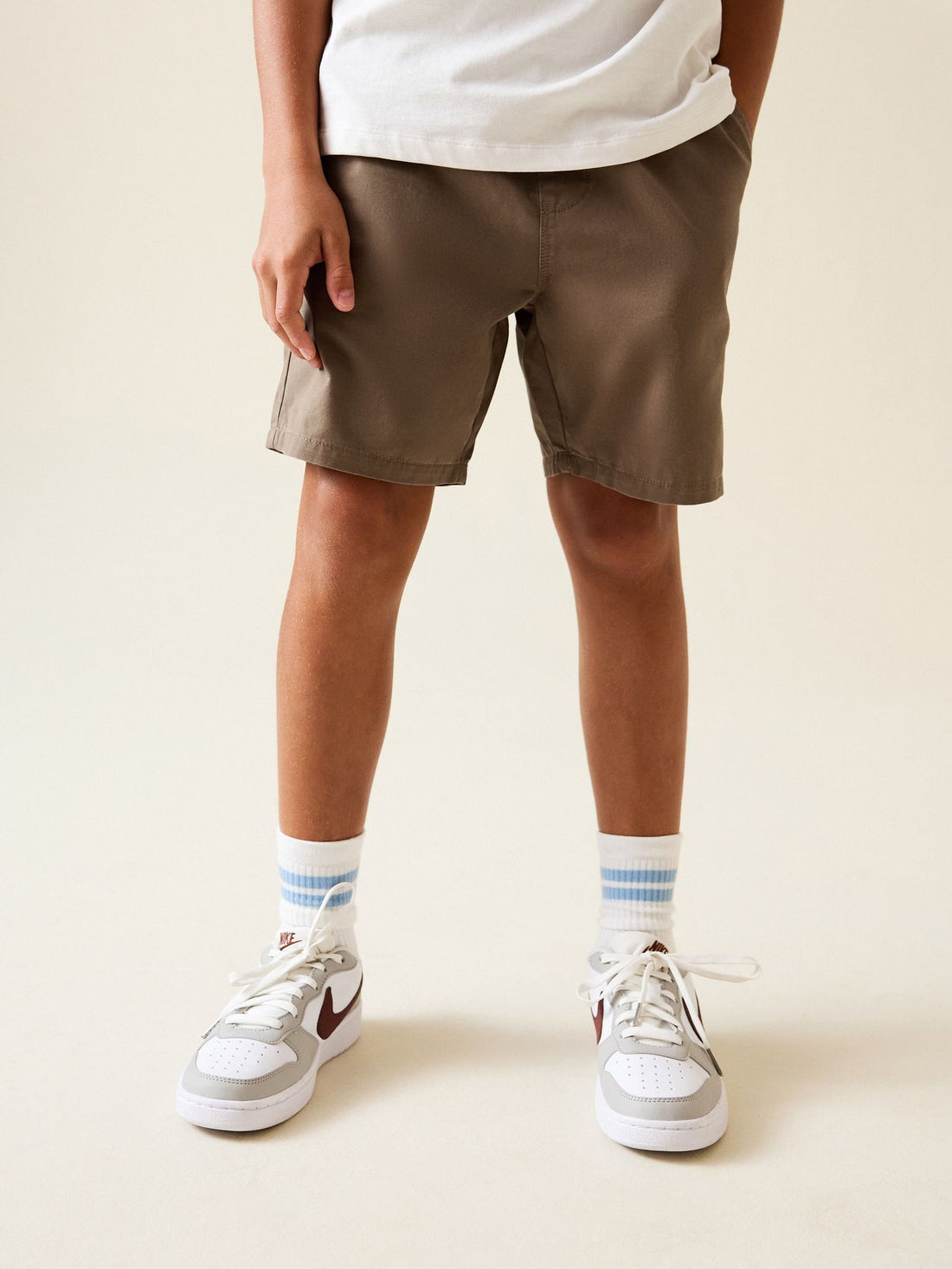 Brown Regular Fit Shorts (3-16yrs)