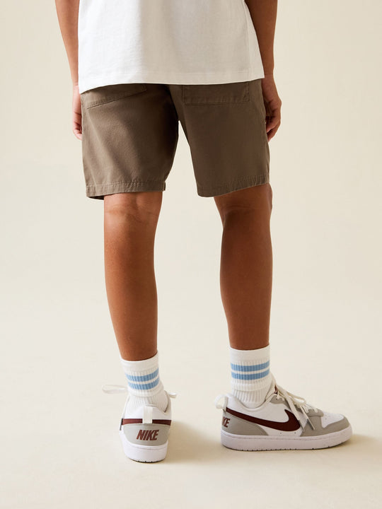 Brown Regular Fit Shorts (3-16yrs)