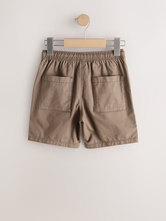 Brown Regular Fit Shorts (3-16yrs)