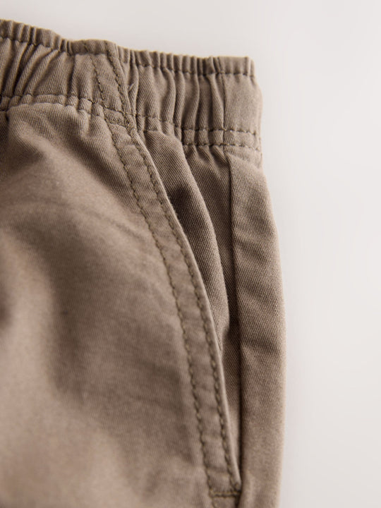 Brown Regular Fit Shorts (3-16yrs)