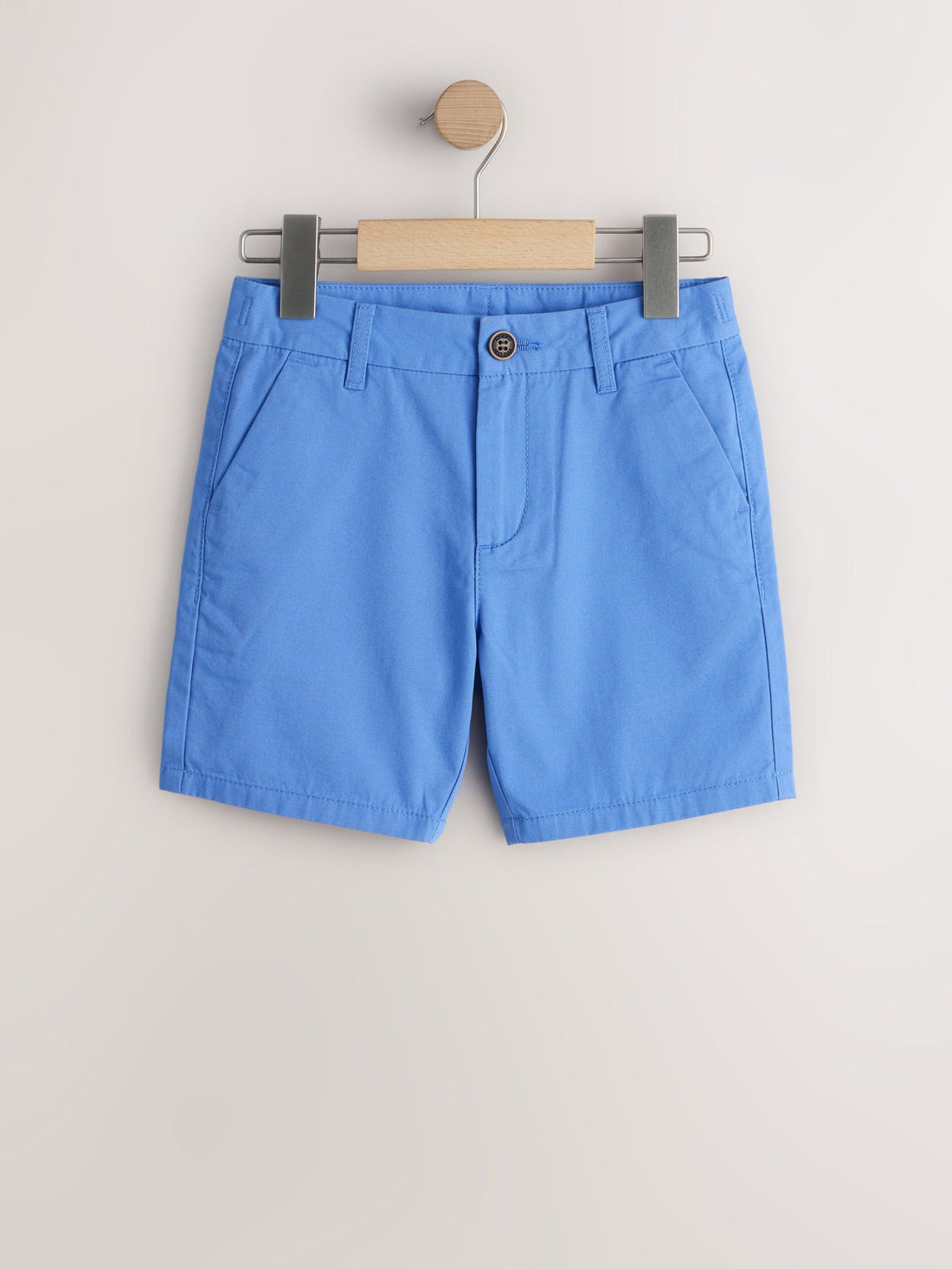 Mid Blue Regular Fit Chino Shorts (3-16yrs)