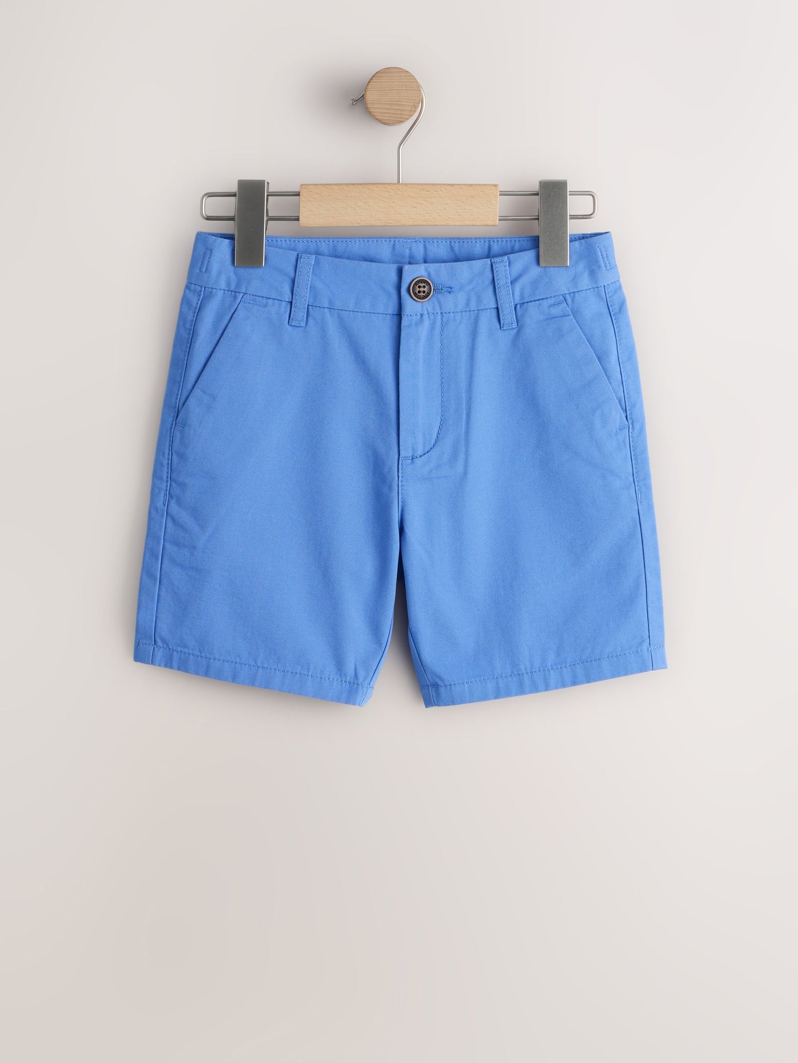 Mid Blue Regular Fit Chino Shorts (3-16yrs)