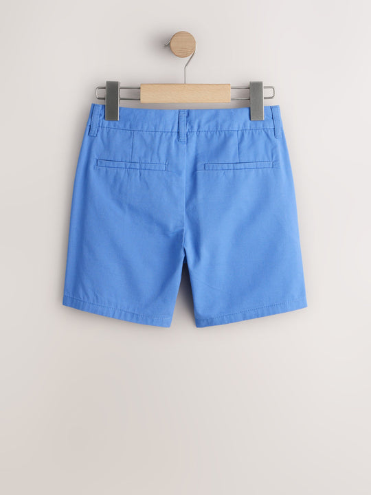 Mid Blue Regular Fit Chino Shorts (3-16yrs)