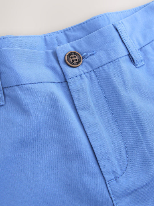Mid Blue Regular Fit Chino Shorts (3-16yrs)