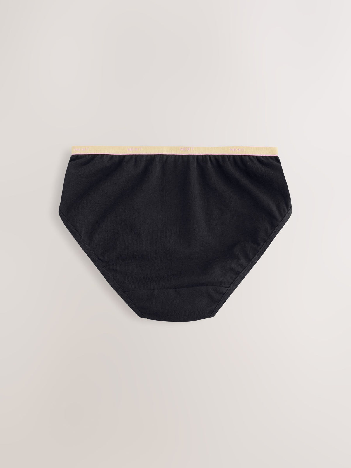 Black/ Bright Waistband Briefs 5 Pack (1.5-16yrs)
