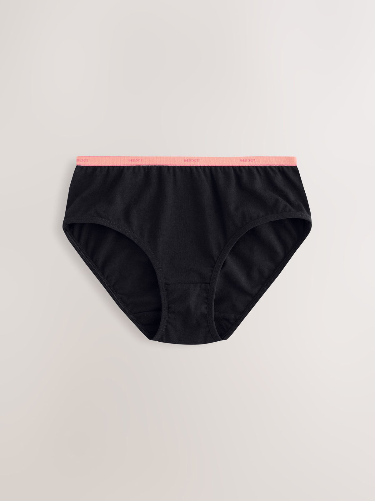 Black/ Bright Waistband Briefs 5 Pack (1.5-16yrs)