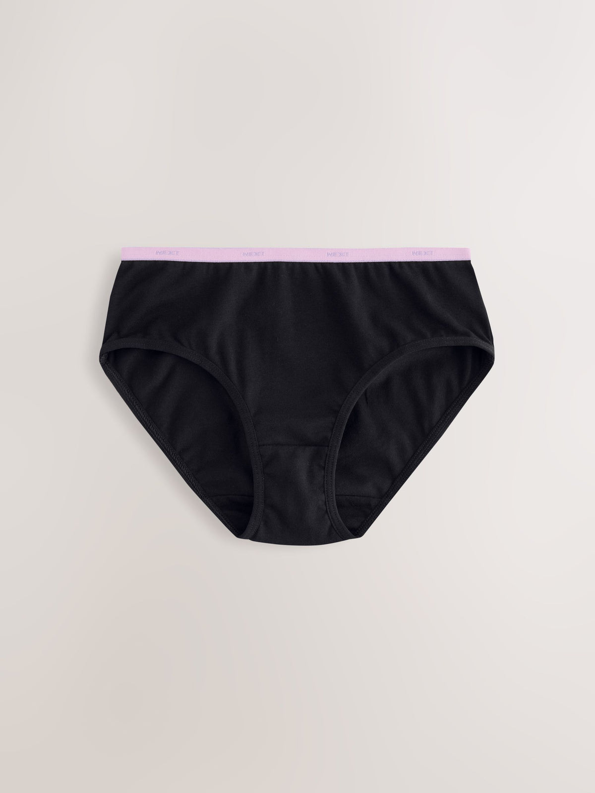 Black/ Bright Waistband Briefs 5 Pack (1.5-16yrs)