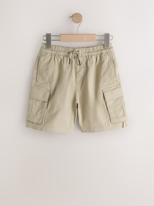 Black/Stone Cargo Shorts 2 Pack (3-16yrs)