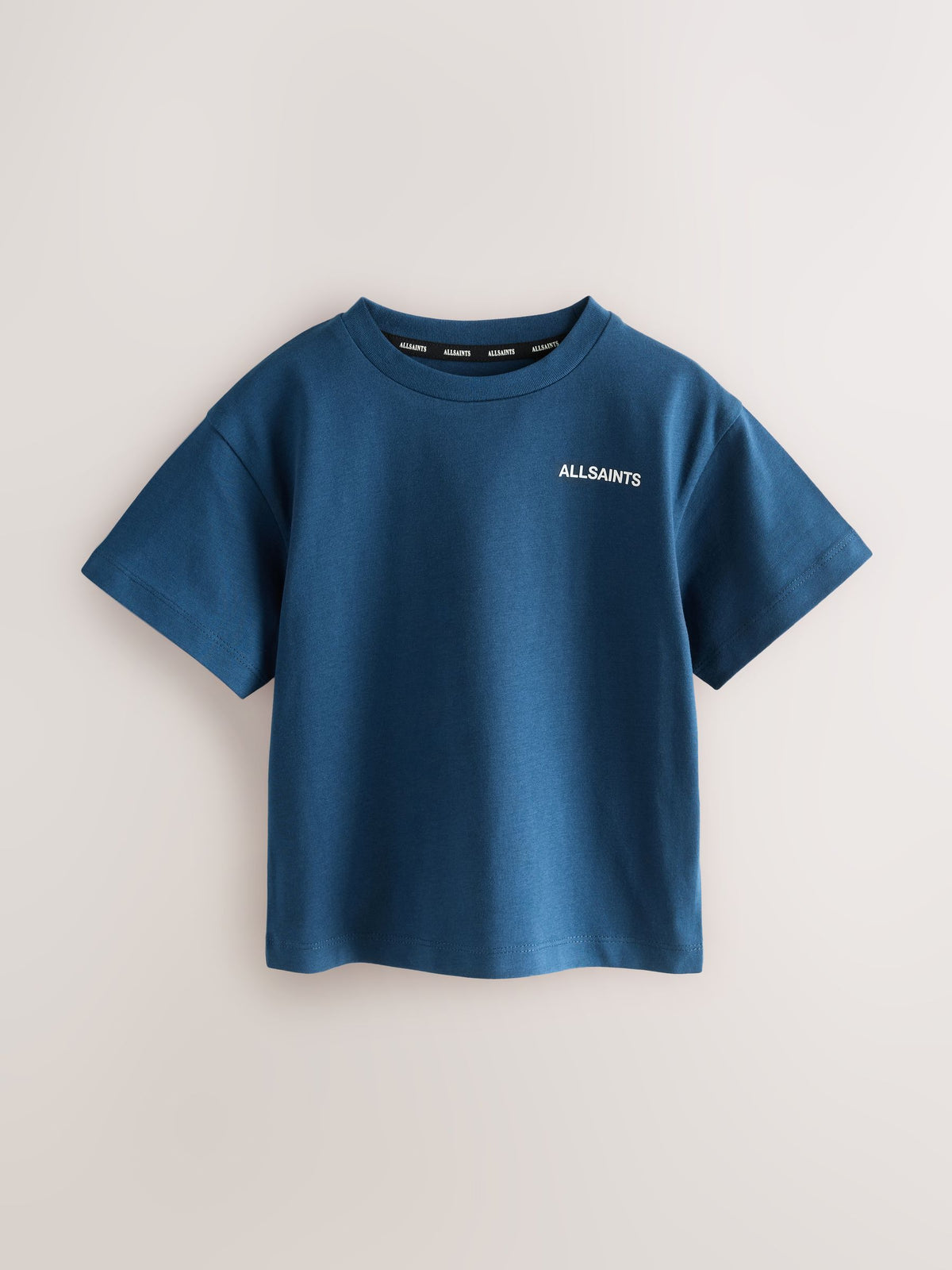 smALLSAINTS Blue Logo Crew Relaxed Younger 3 Pack T-Shirts