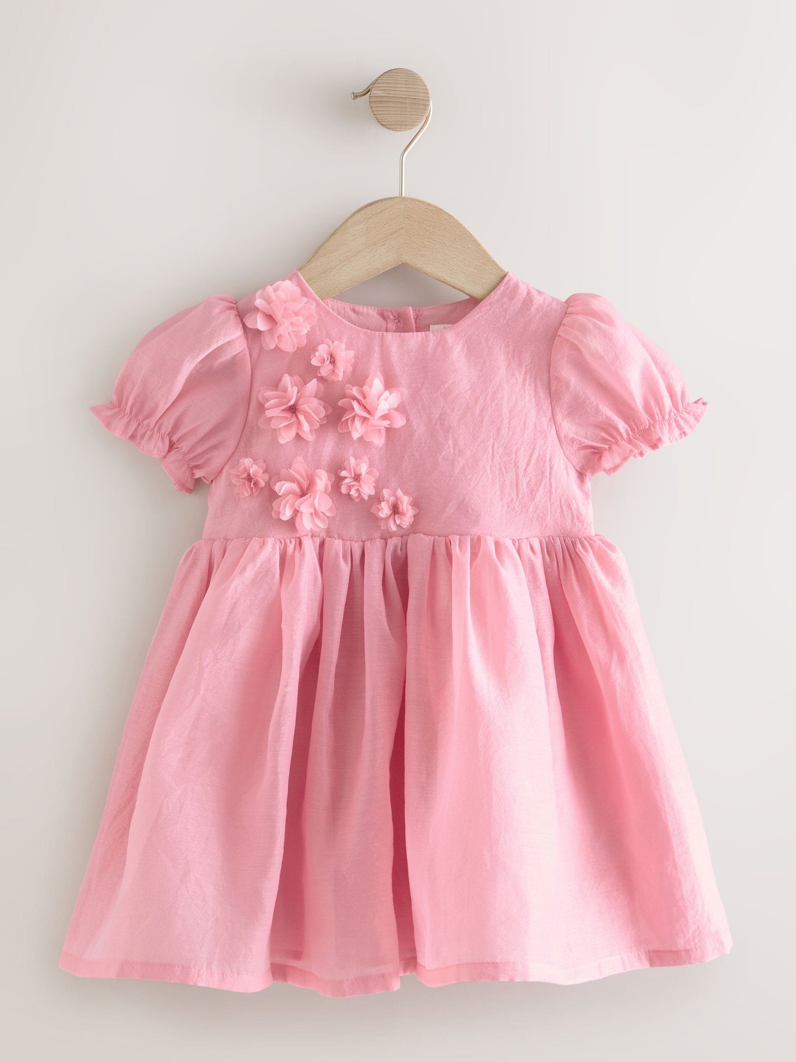Pink Flower Corsage Dress (3mths-8yrs)