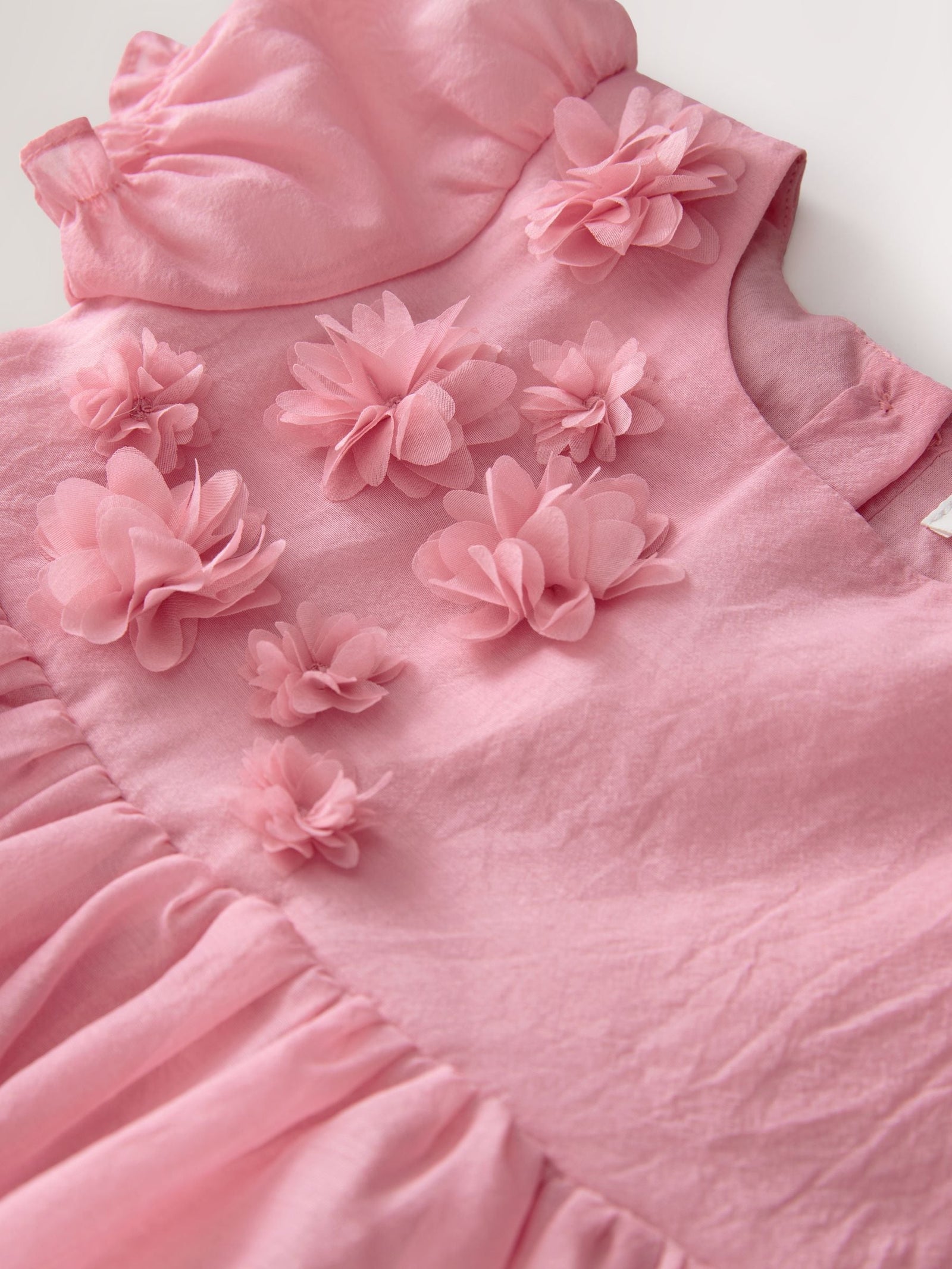 Pink Flower Corsage Dress (3mths-8yrs)