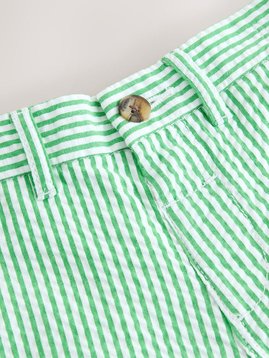 Green/White Stripe Chino Shorts (3mths-7yrs)
