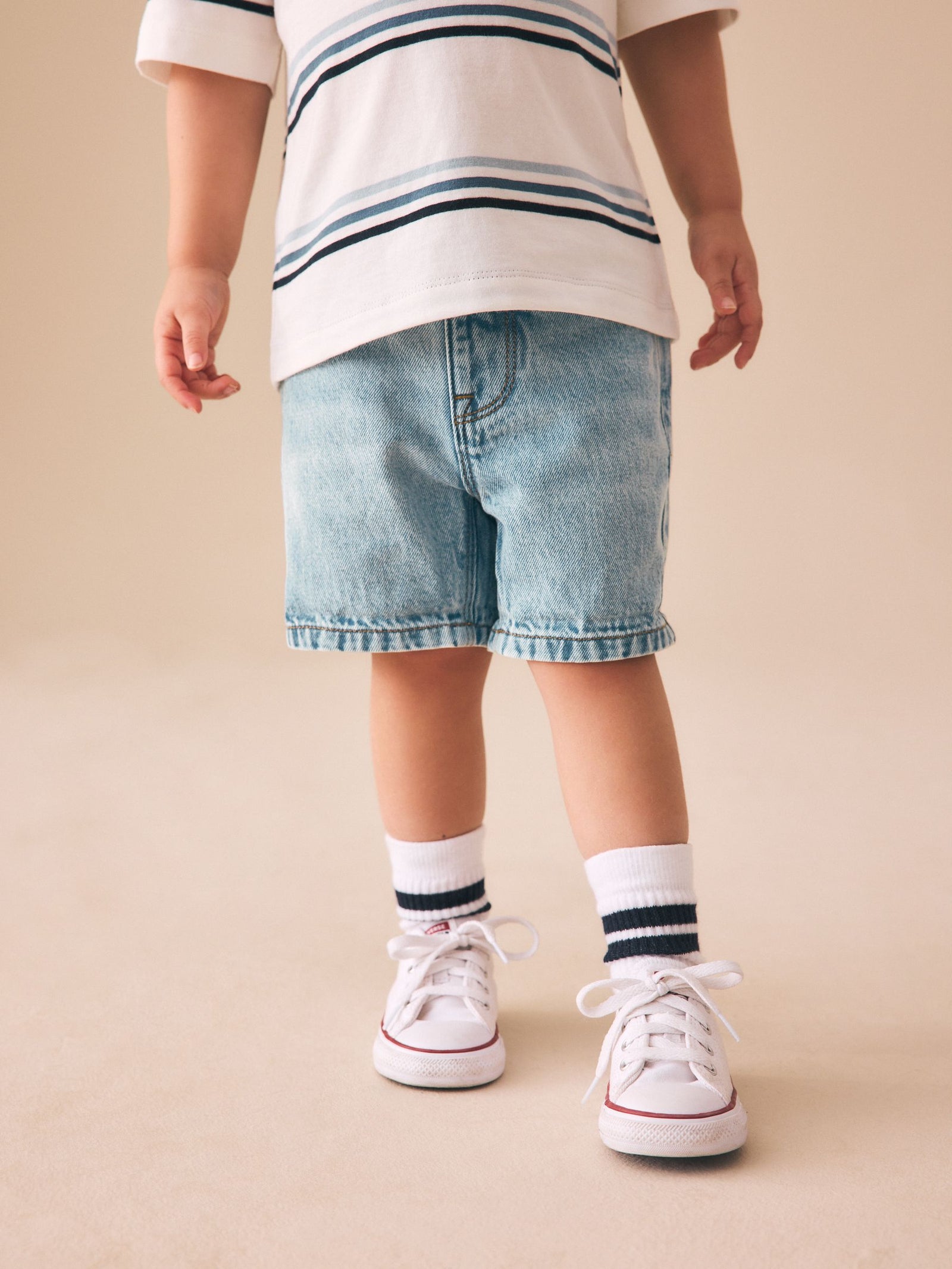 Light Blue Denim Shorts (3mths-7yrs)