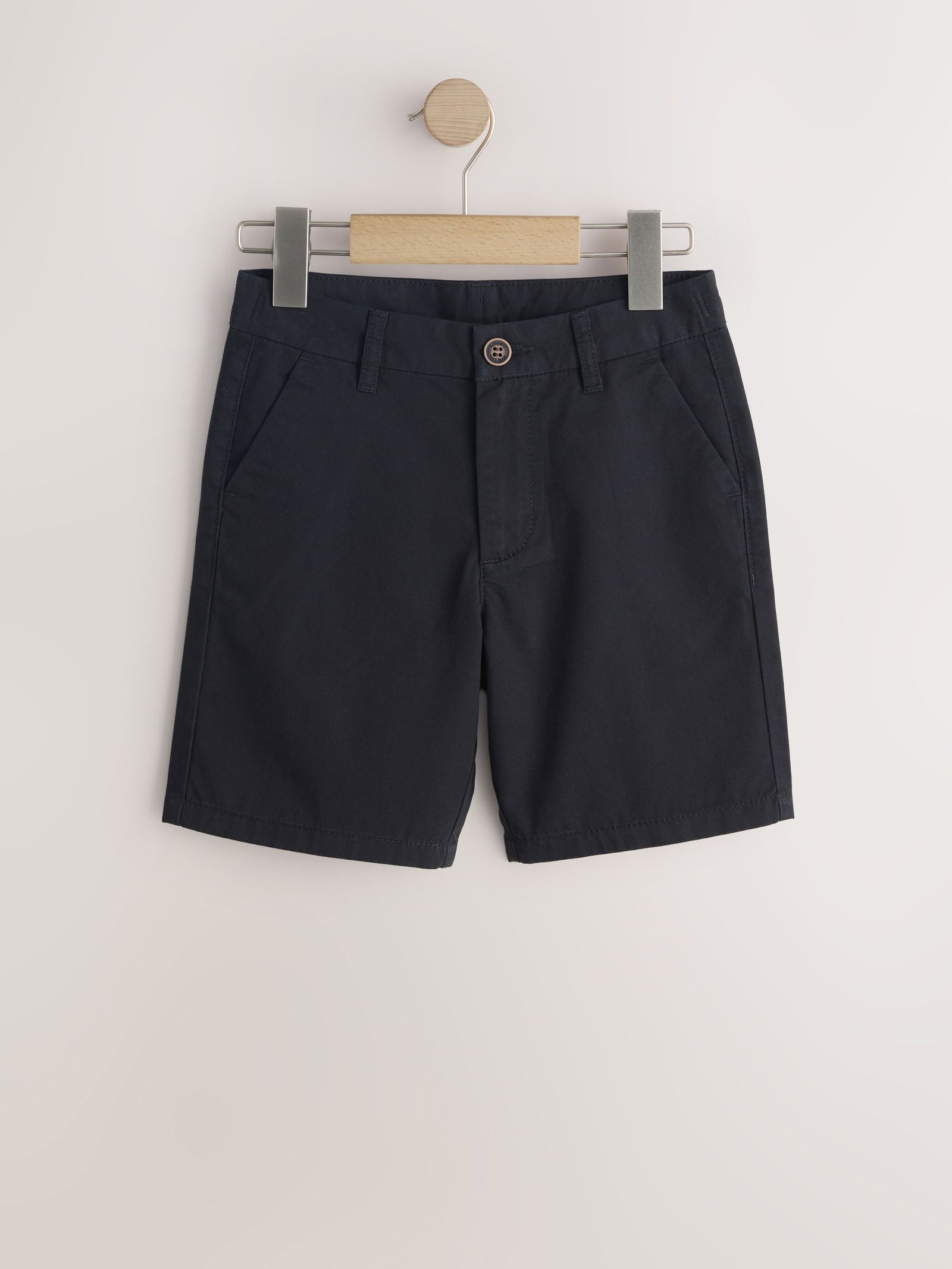 Black Loose Fit Chino Shorts (3-16yrs)