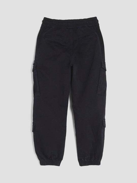 River Island Black Cargo Trousers