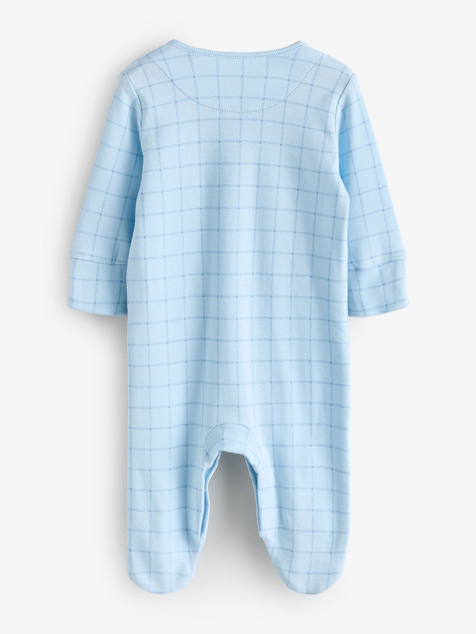 Blue/White Cath Kidston Baby Sleepsuits 3 Pack