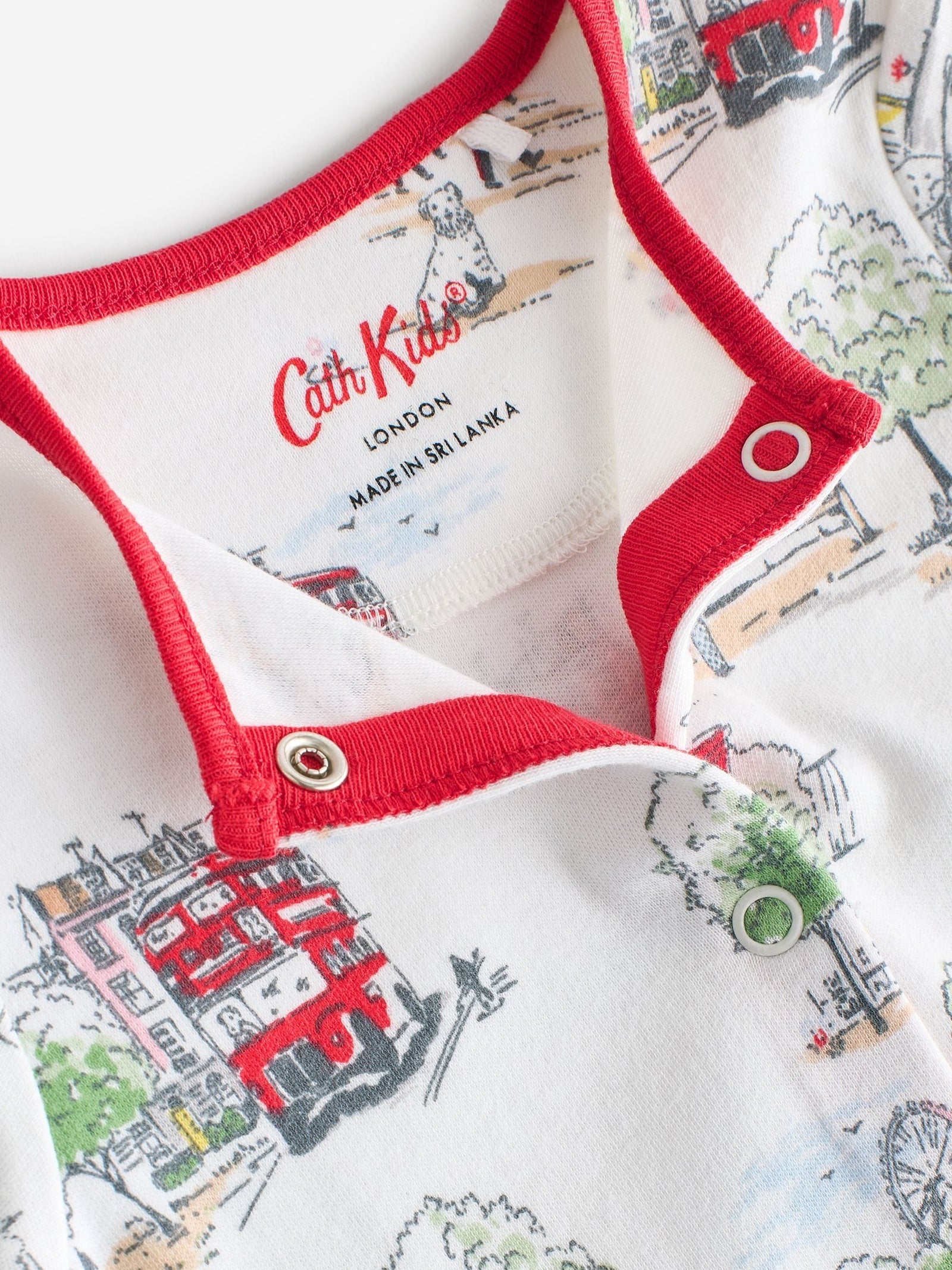 Blue/White Cath Kidston Baby Sleepsuits 3 Pack