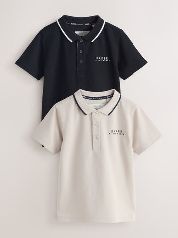 Baker by Ted Baker 2 Pack Polo Shirts
