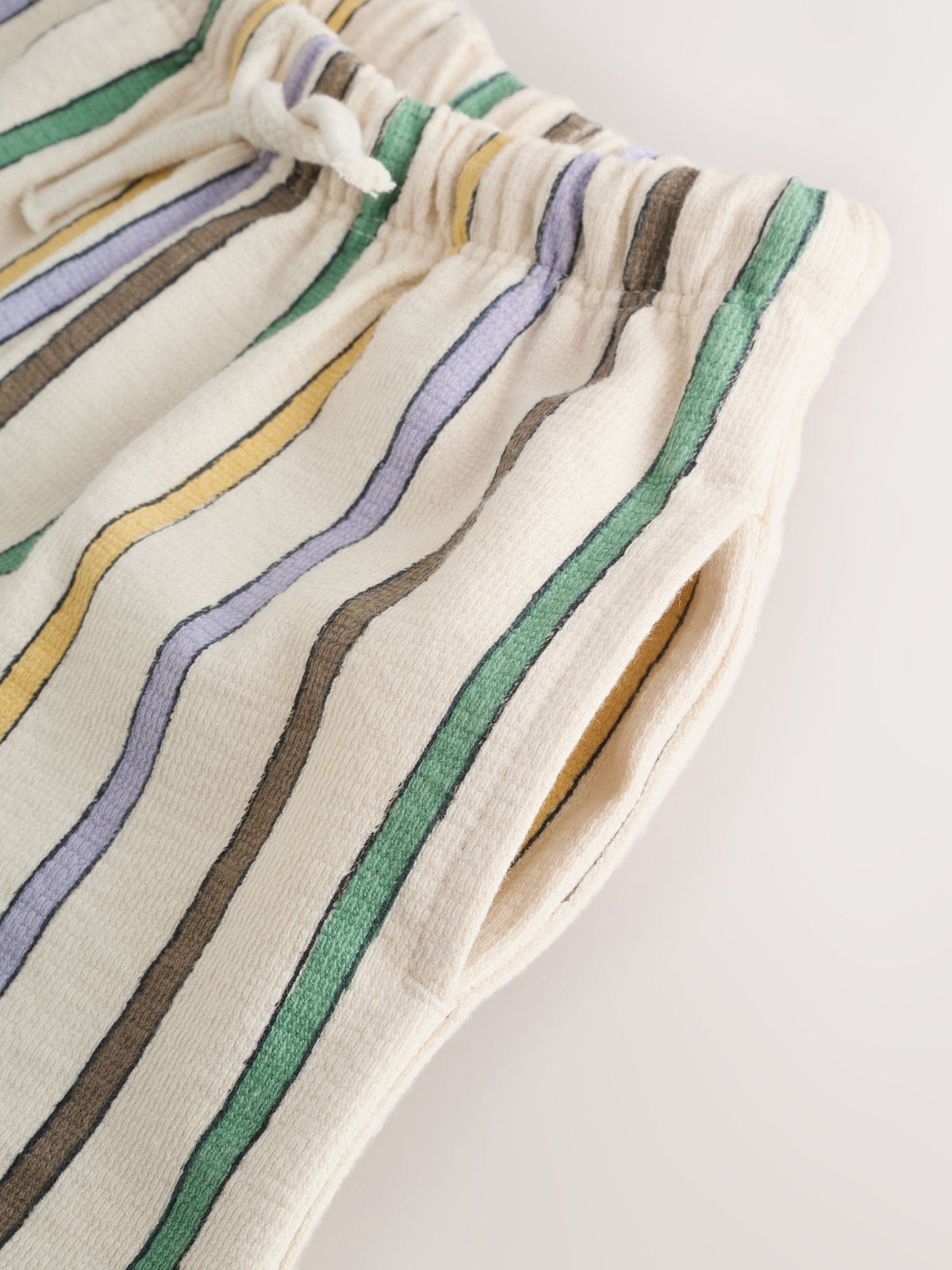 Multi Pastel Crepe Stripe Joggers (3mths-7yrs)