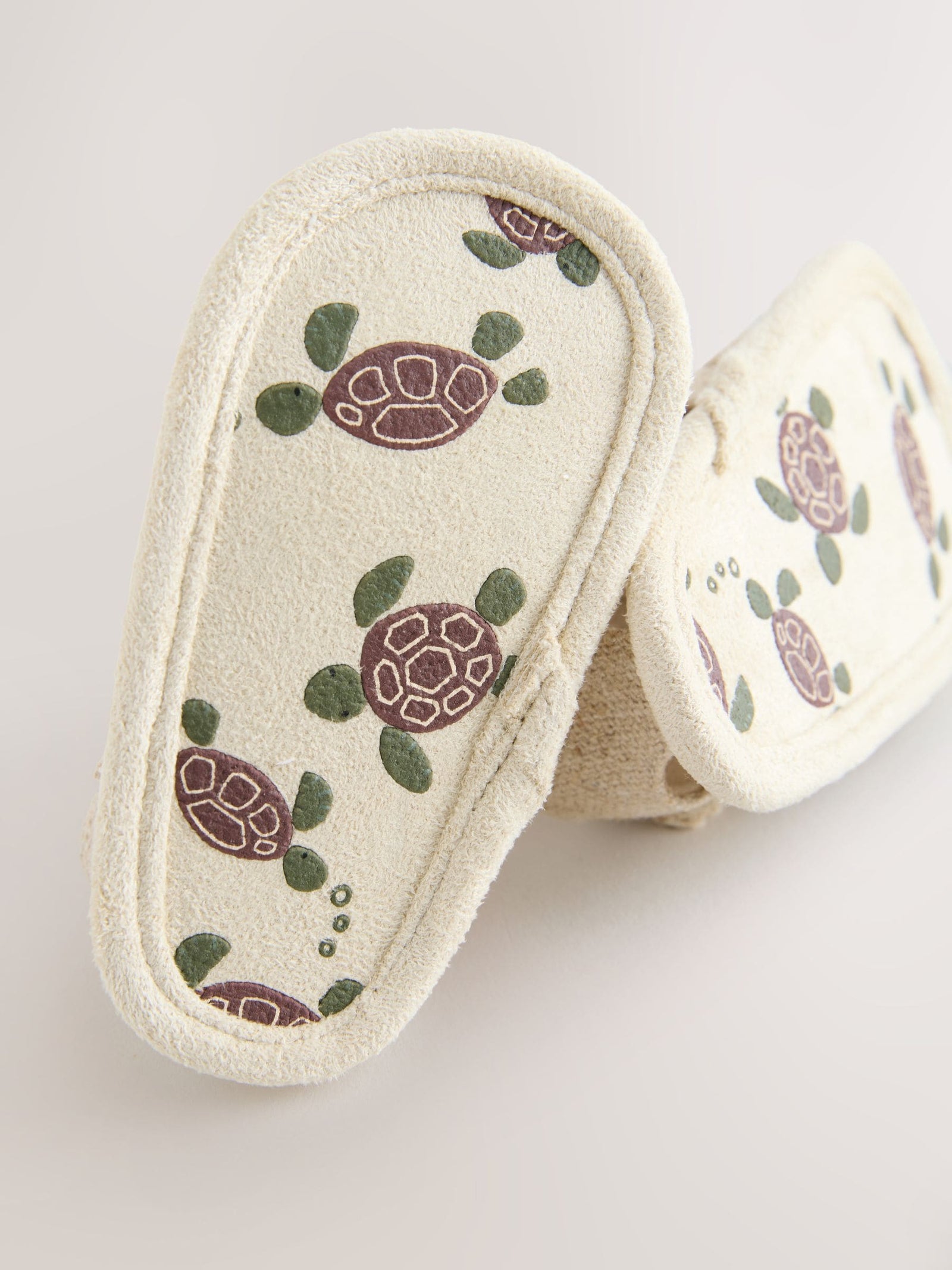 Neutral Turtle Baby Fisherman Sandals (0-2mths)
