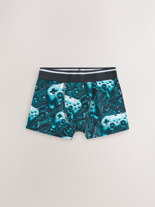 Football/Gamer Boxers 5 Pack (2-16yrs)