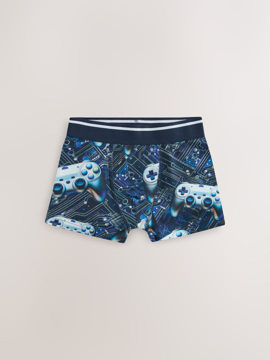 Football/Gamer Boxers 5 Pack (2-16yrs)