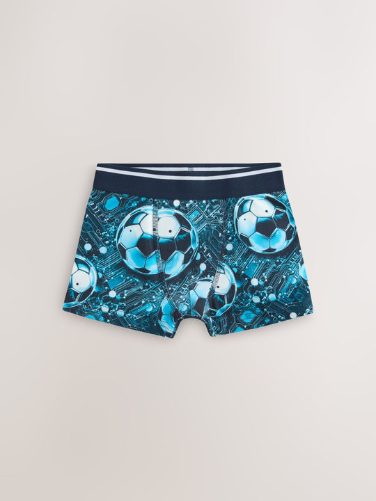 Football/Gamer Boxers 5 Pack (2-16yrs)