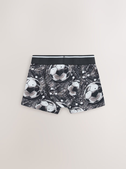 Football/Gamer Boxers 5 Pack (2-16yrs)