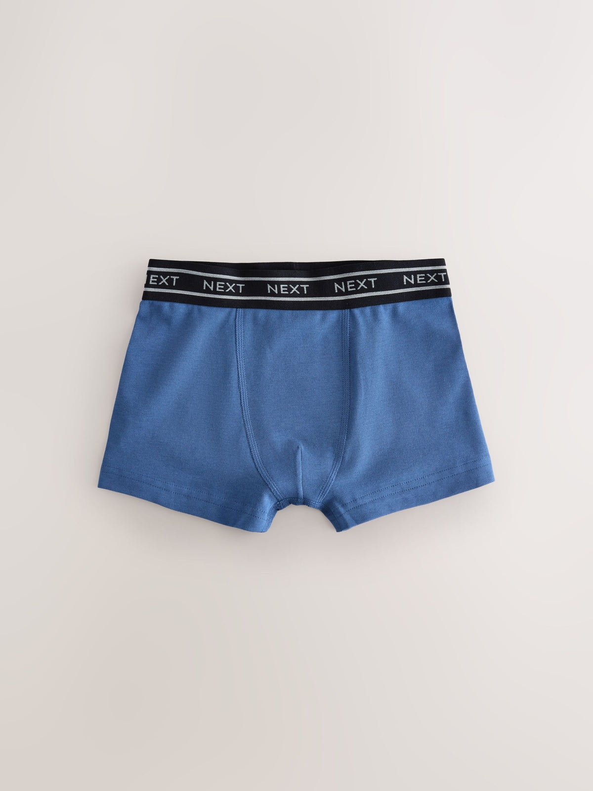 Blue with Double Stripe Waistband Trunks 10 Pack (1.5-16yrs)