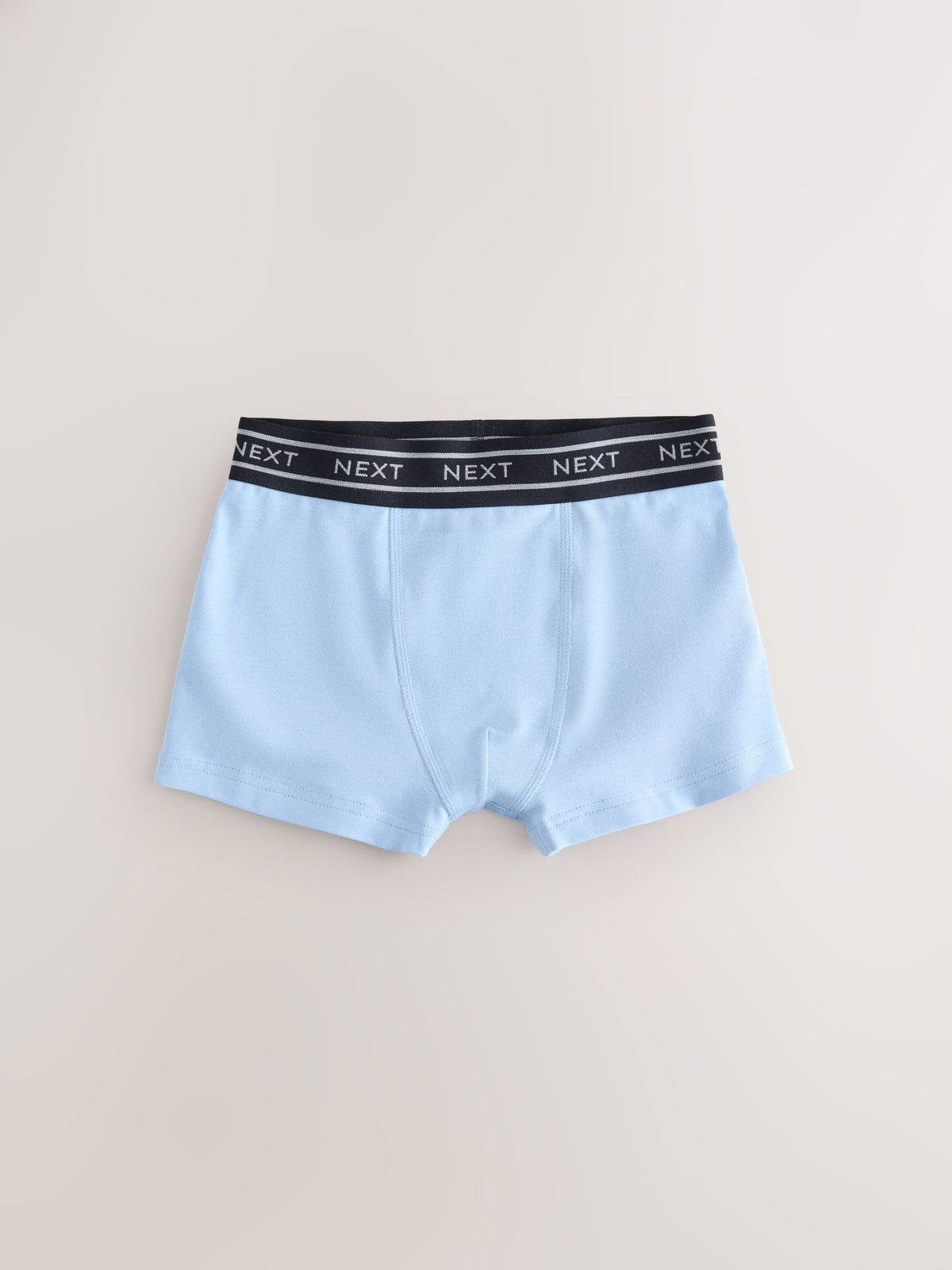 Blue with Double Stripe Waistband Trunks 10 Pack (1.5-16yrs)