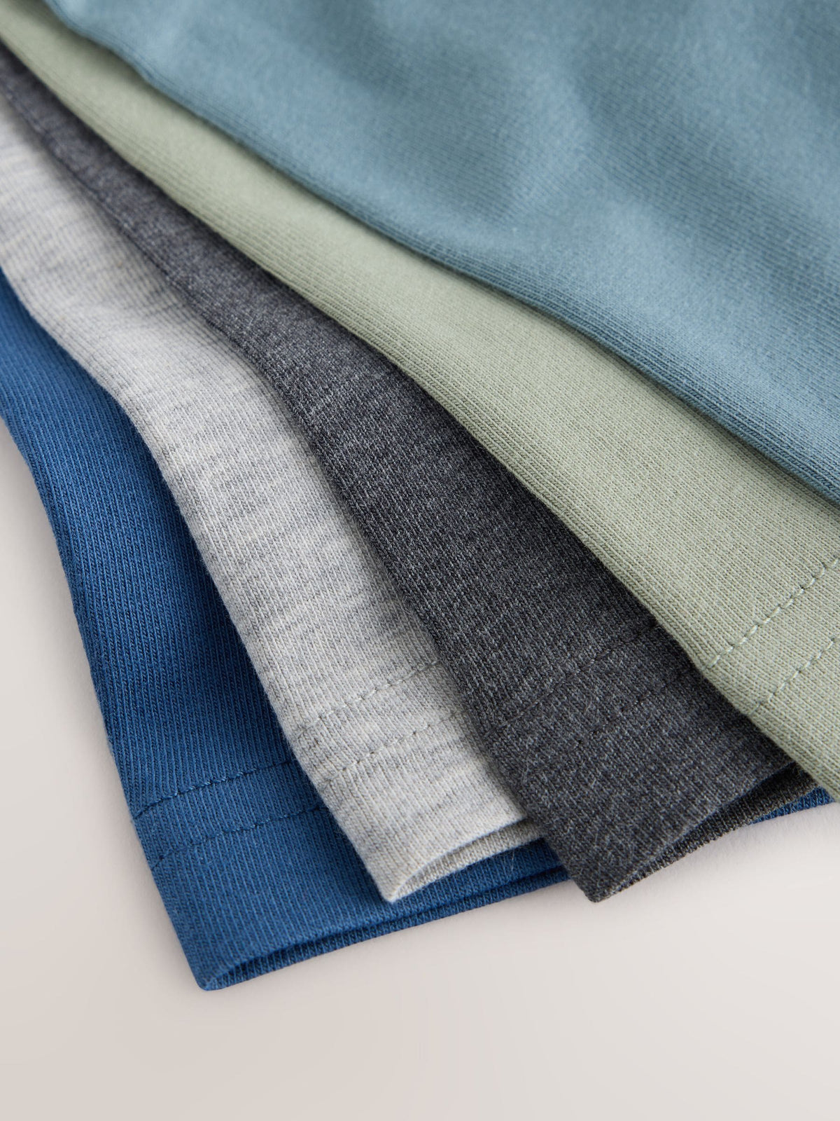 Blue/Green/Grey Trunks 5 Pack (1.5-16yrs)