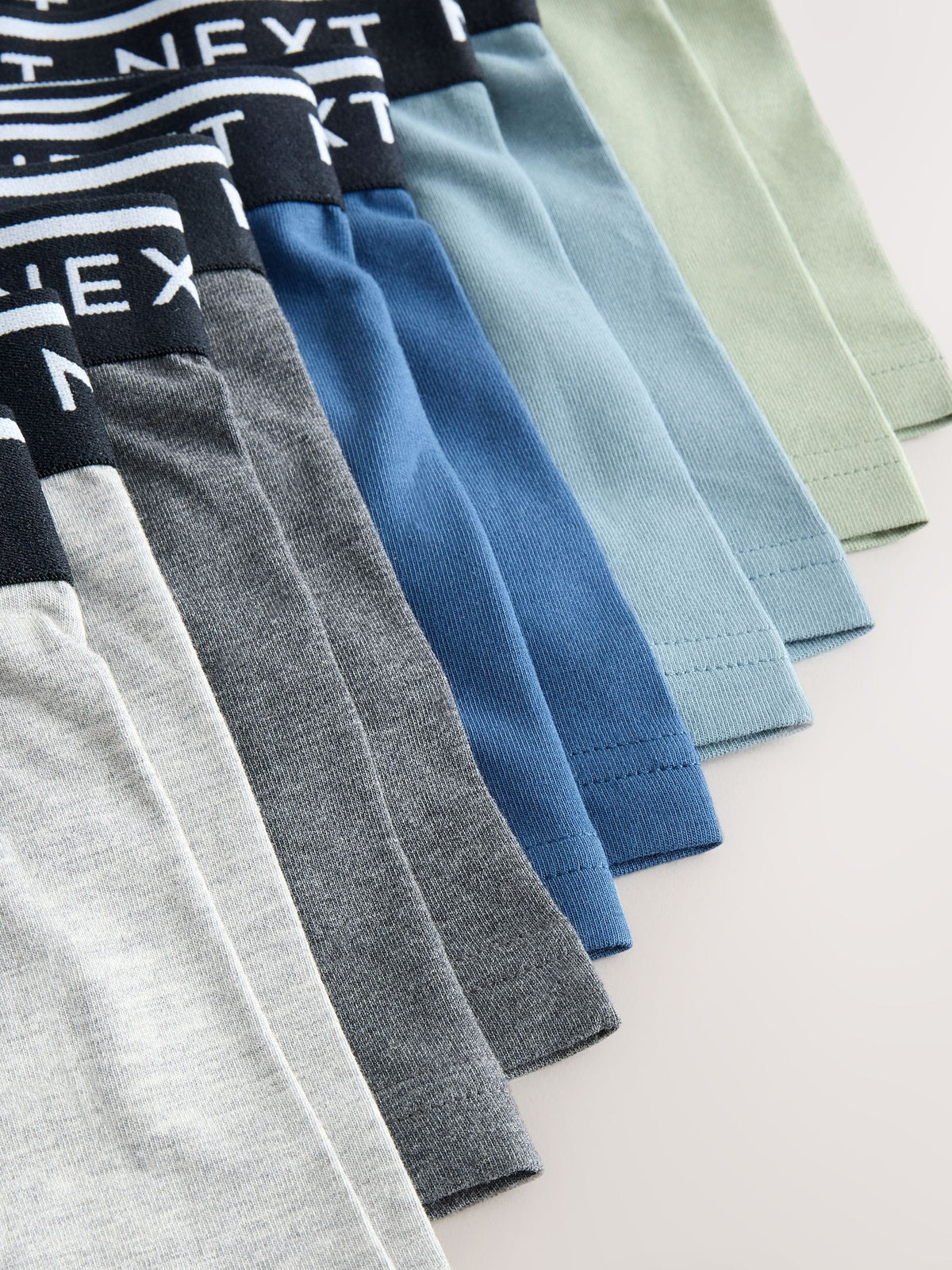 Blue/Green/Grey Trunks 10 Pack (1.5-16yrs)