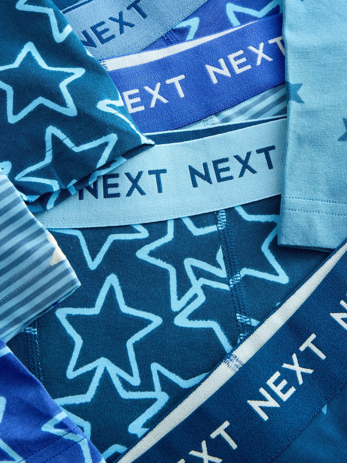Blue/White Stars Trunks 10 Pack (1.5-12yrs)