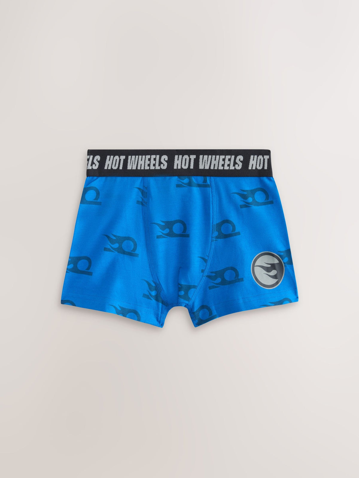Black/White/Blue Hot Wheels Trunks 5 Pack (2-14yrs)