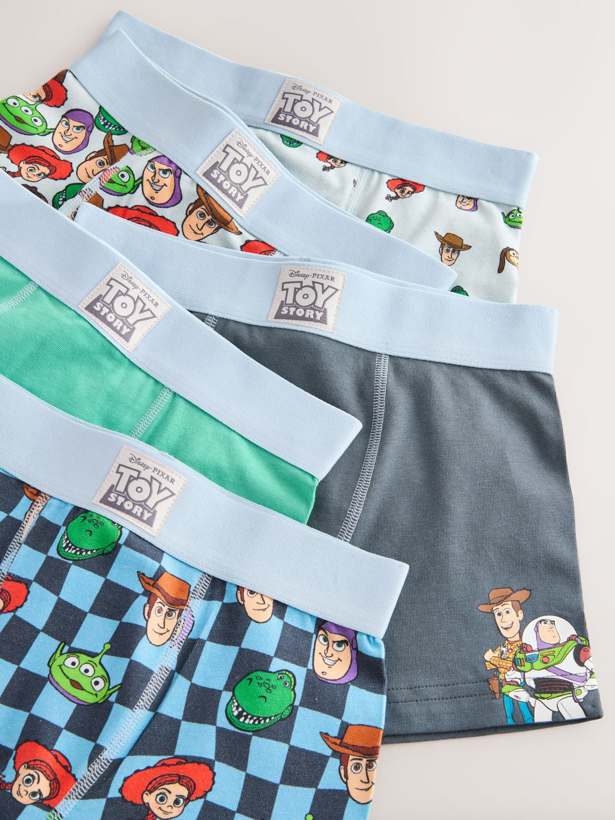 Checkerboard Toy Story Trunks 5 Pack (1.5-8yrs)