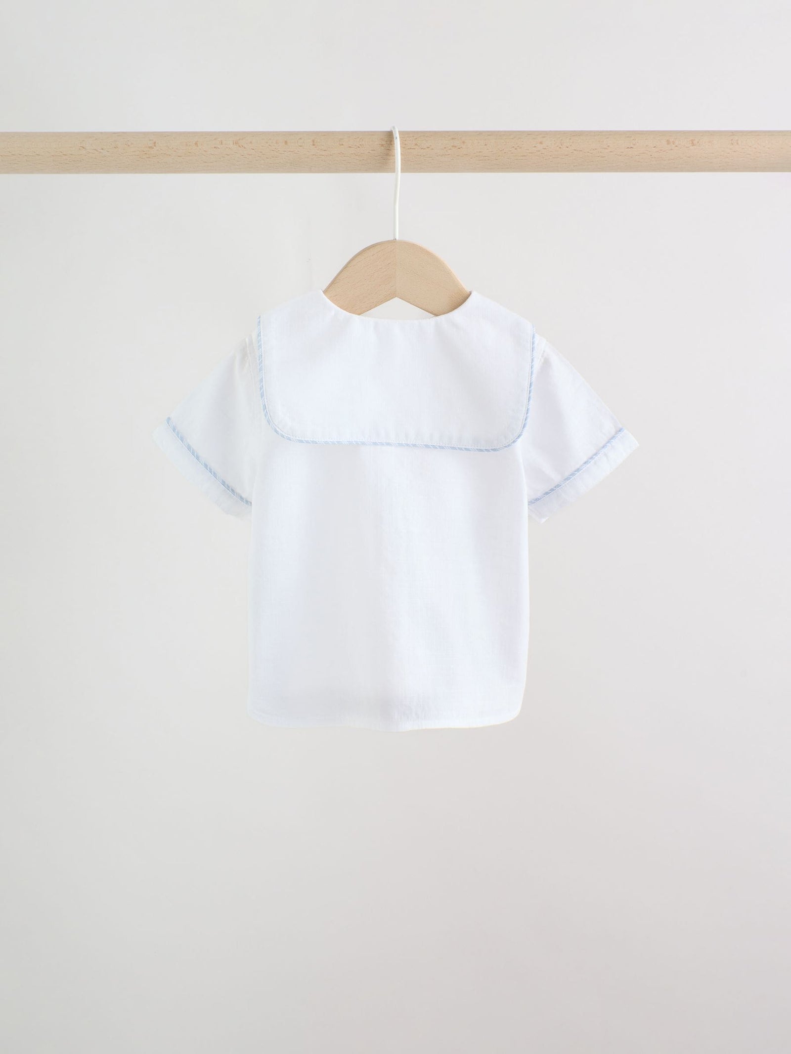 Blue Nautical Smart Shirt and Shorts Baby Set (0mths-2yrs)