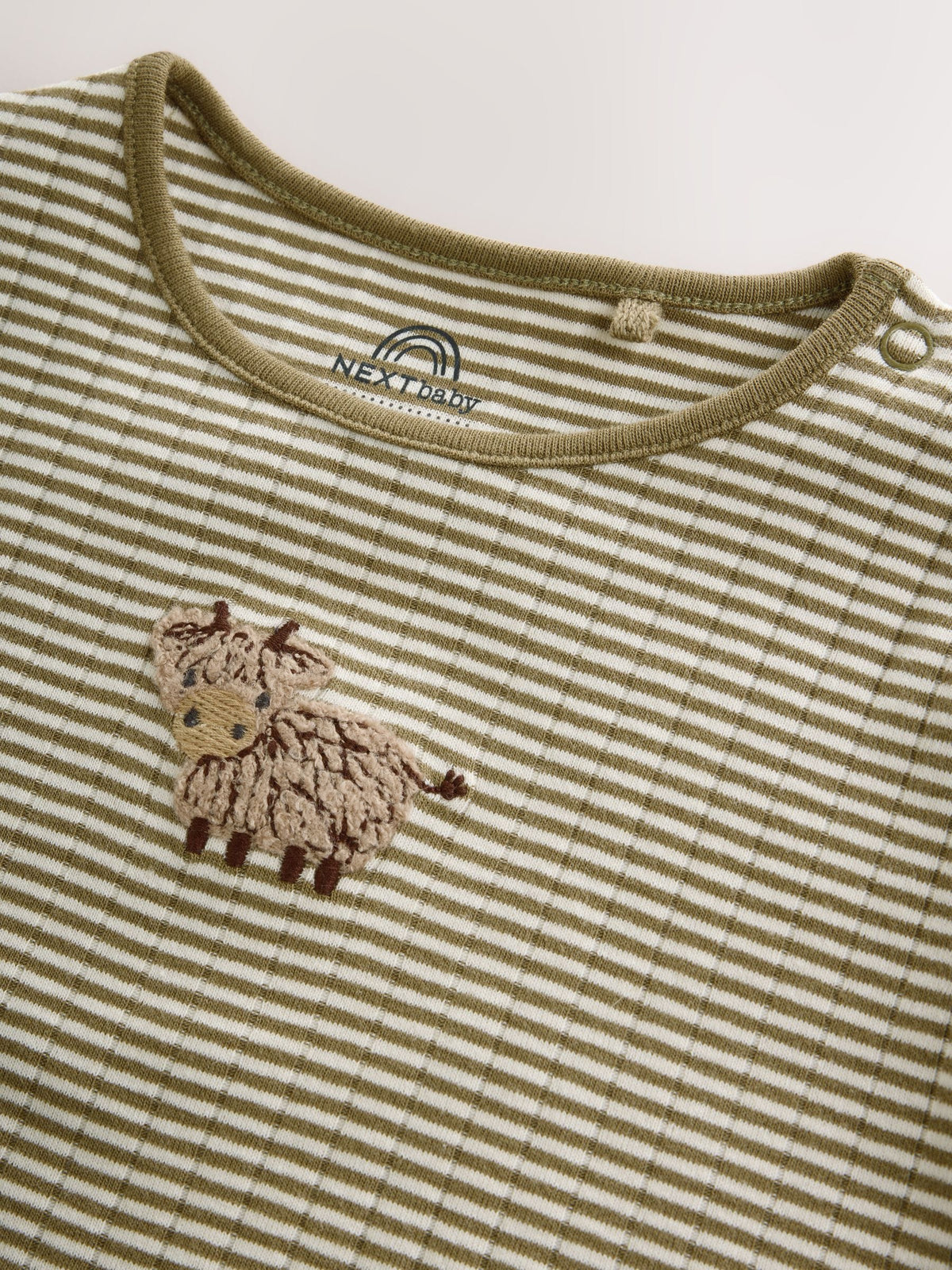 Brown/Blue/Cream Hamish Farm Baby Top and Leggings Set 6 Piece (0mths-3yrs)