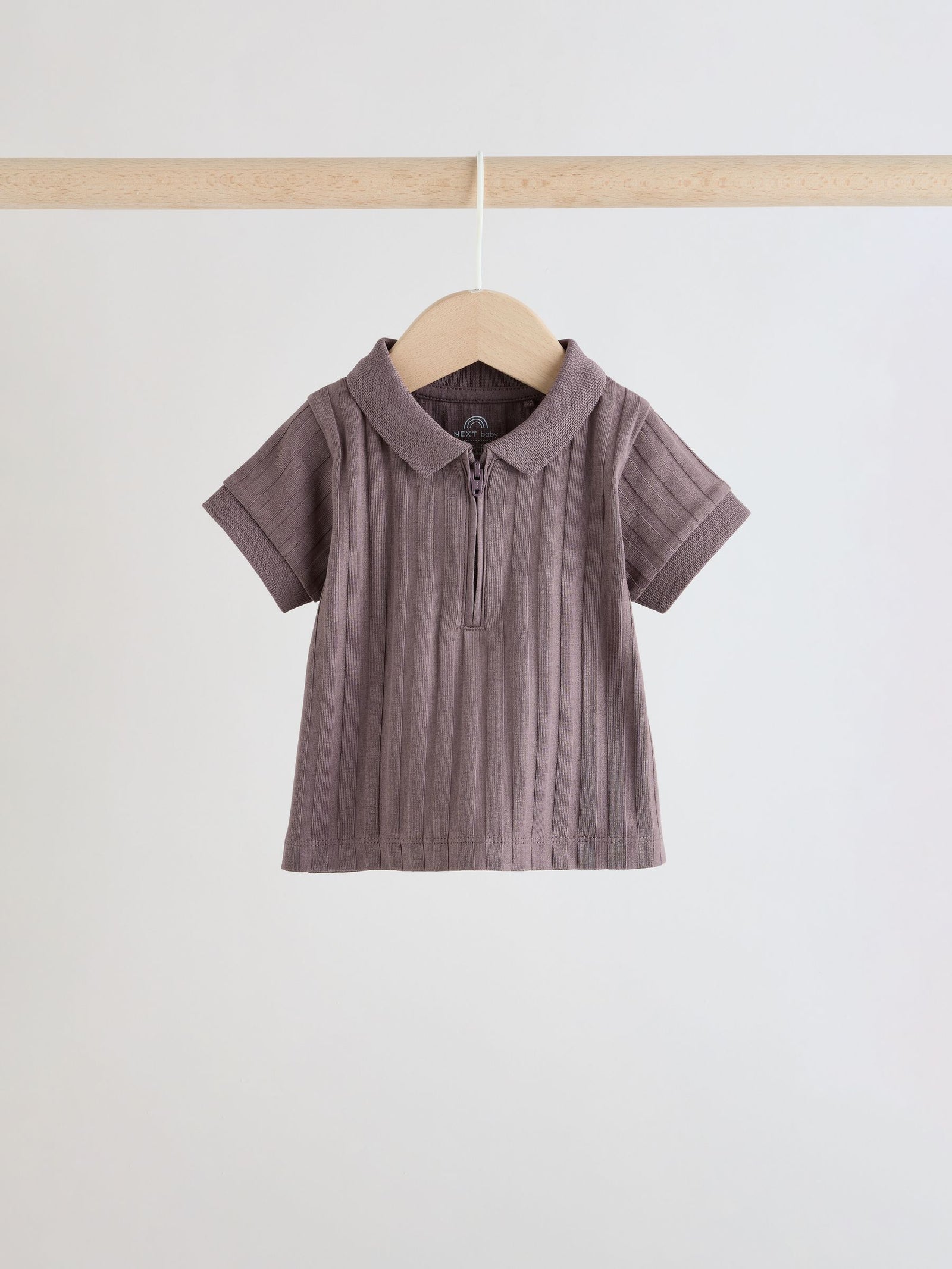 Brown Polo Top and Shorts Baby Set (0mths-2yrs)
