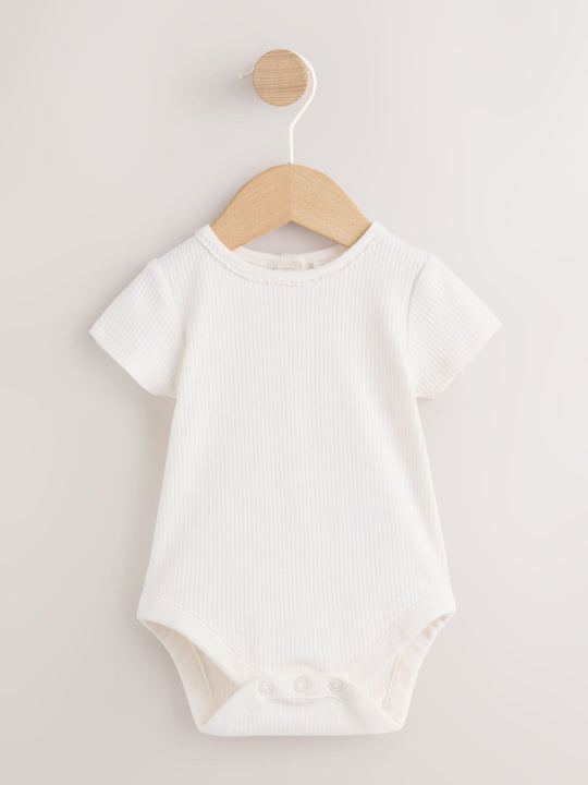 Pink Stripe Baby Dungarees and Bodysuits Set 2 Piece (0mths-2yrs)