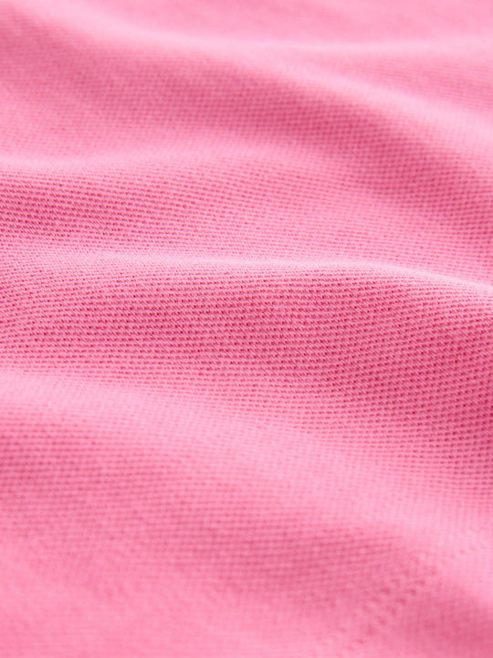 Bright Pink Short Sleeve Polo Shirt (3mths-7yrs)