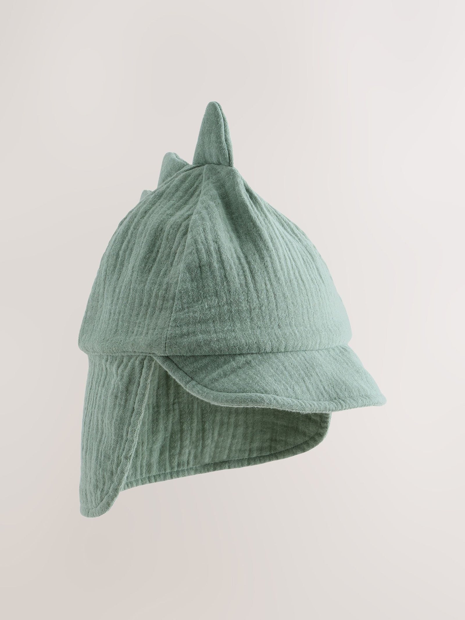 Green/Neutral Dino Legionnaire Baby Hat 2 Pack (0mths-2yrs)