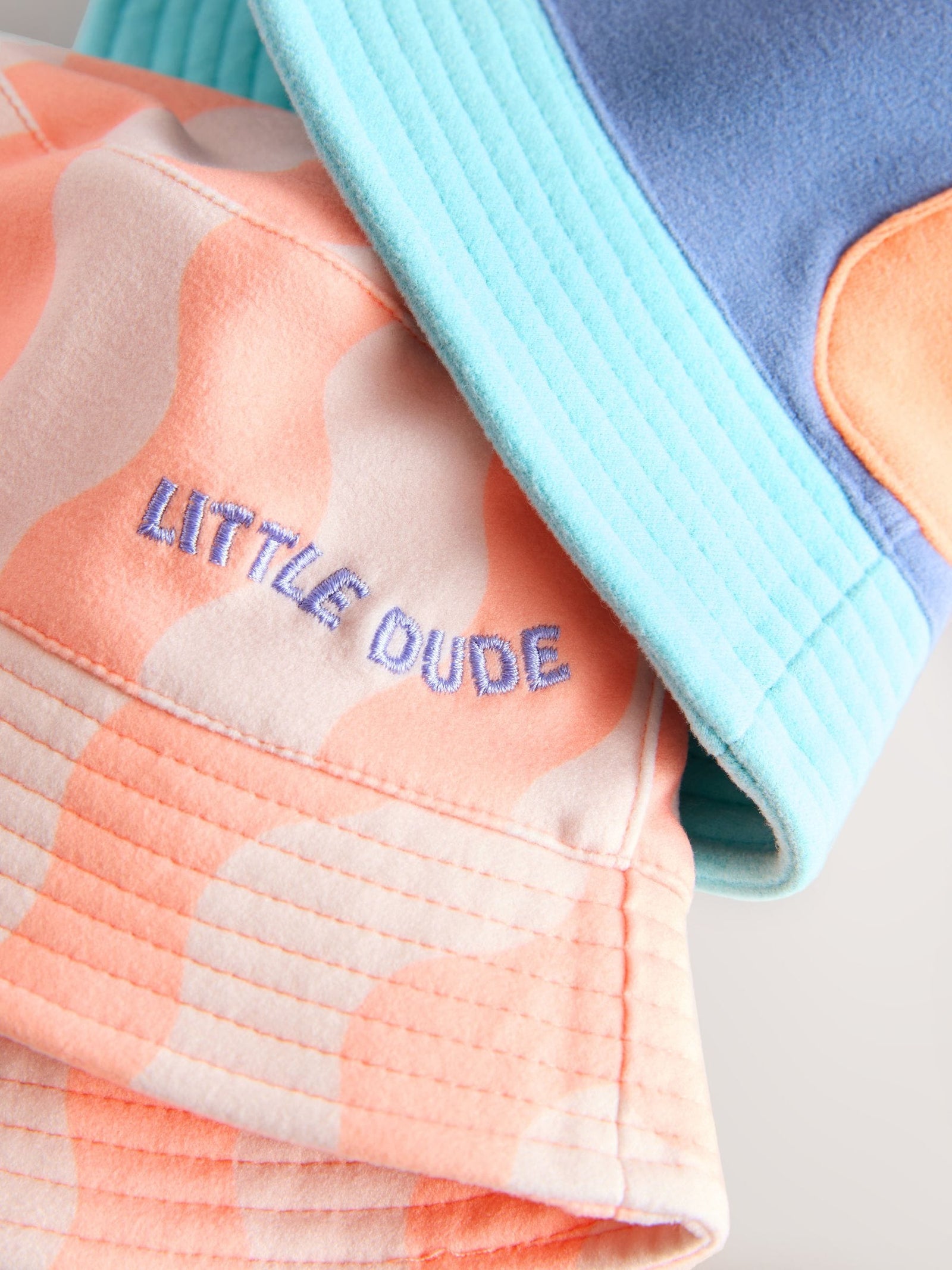 Orange Brights Bucket Hats 2 Pack (0mths-2yrs)